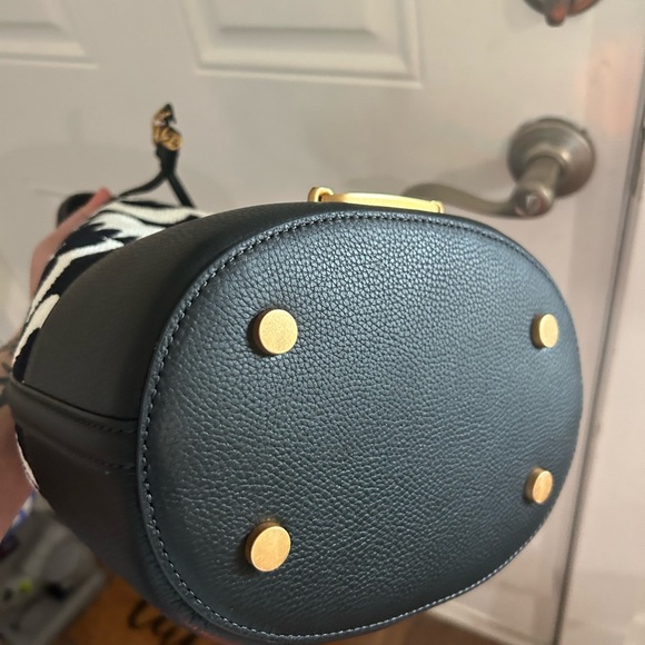 Kate Spade Monogram Flower Bucket Bag - Picture 7 of 8